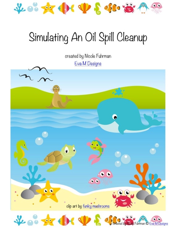 oil spill clean up student activity hands-on learning