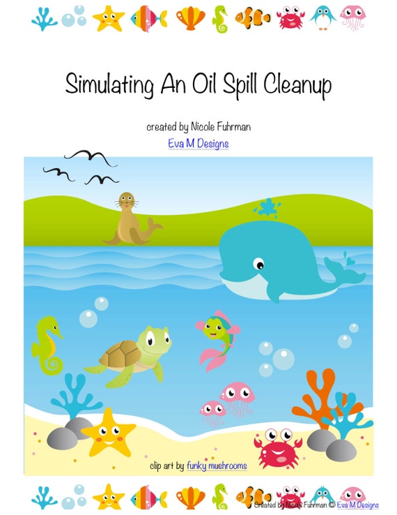 clean up spills clip art