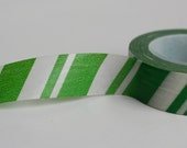 Green Striped Washi Tape - 15mm single roll Il_170x135