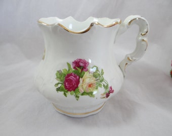 Antique East End Pottery Co. East Liverpool, Ohio Small Porcelain Pitcher