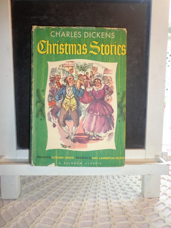 Charles Dickens Christmas Stories Vintage Book