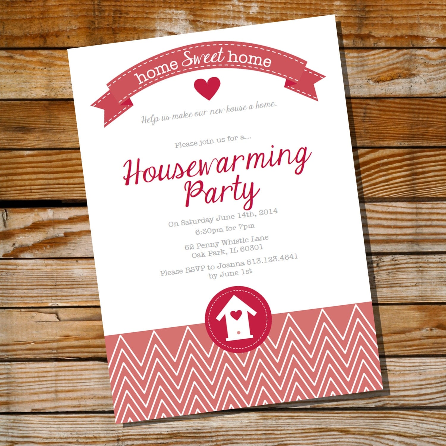 Housewarming Invitation Housewarming Party Instantly