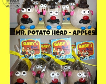 Toy Story Apples - Character Apples: Mr. Potato Head, Hamm the Piggy