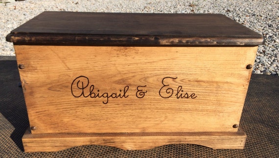 wooden toy chest large