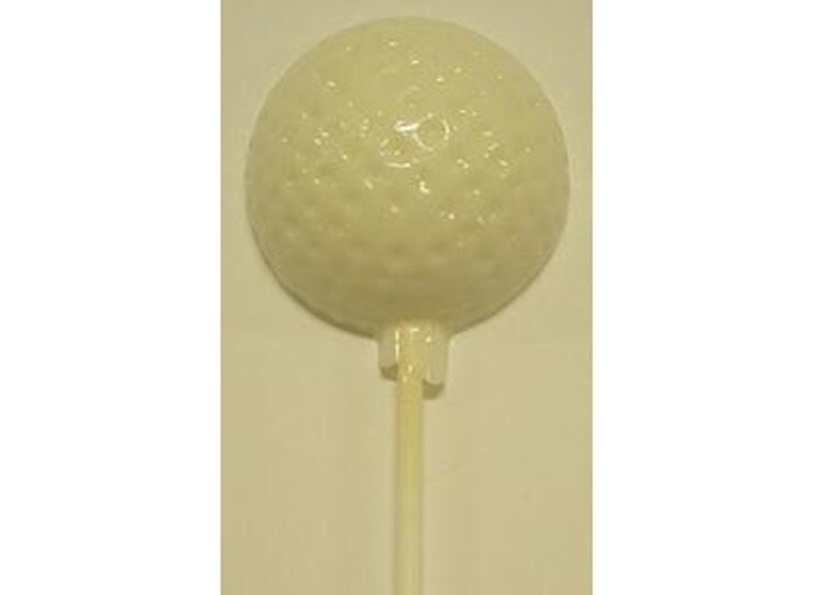 1 dz Hard Candy Golf Ball Shaped Lollipop by LollipopsMade4You