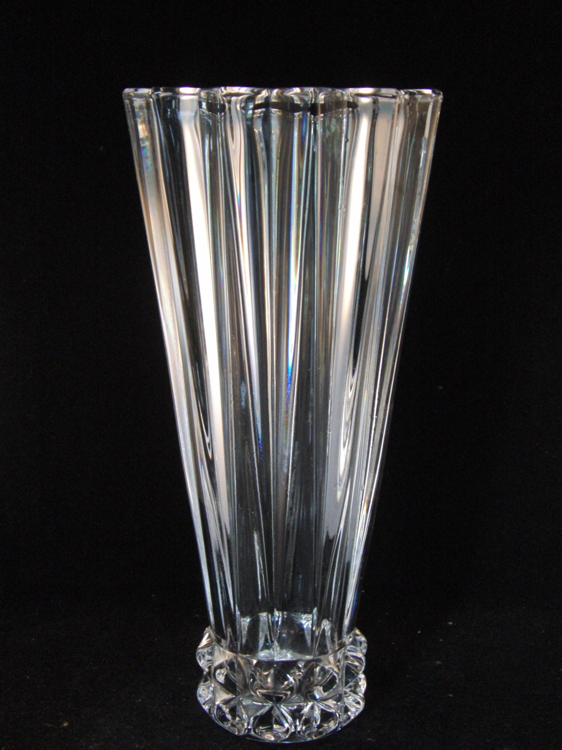 Genuine lead crystal vase by Rosenthal Germany