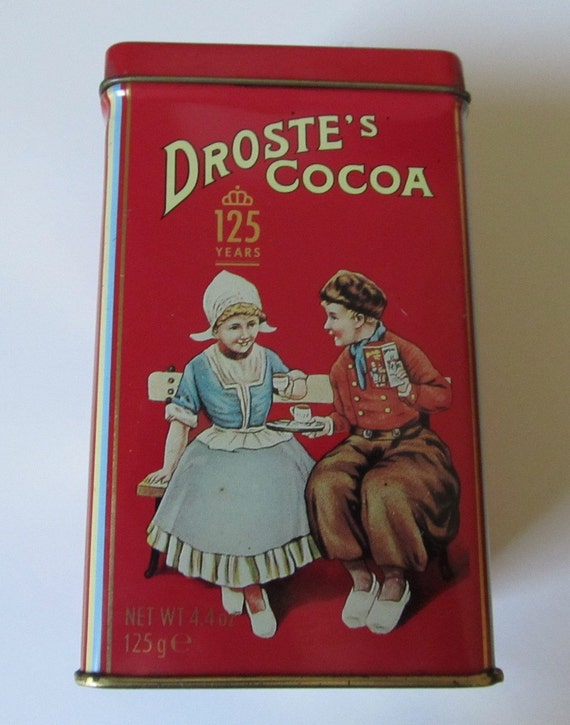 Droste Cocoa Tin 125th Anniversary Edition by RiverStonesFiberArts