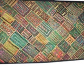 Indian Inspired Vintage Banjara Wall Hanging Tapestry Embroidered Throw