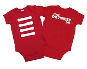 Red Little Drummer Boy Baby Bodysuit. Pictures with Santa. Christmas Gift. Boy Christmas T Shirt (Infant Bodysuit also available) Il_170x135