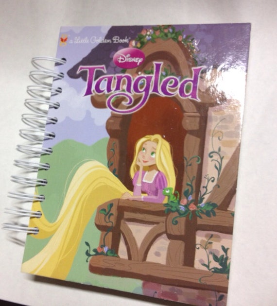 Disney Tangled Rapunzel Repurposed Little Golden Book by MyHoard