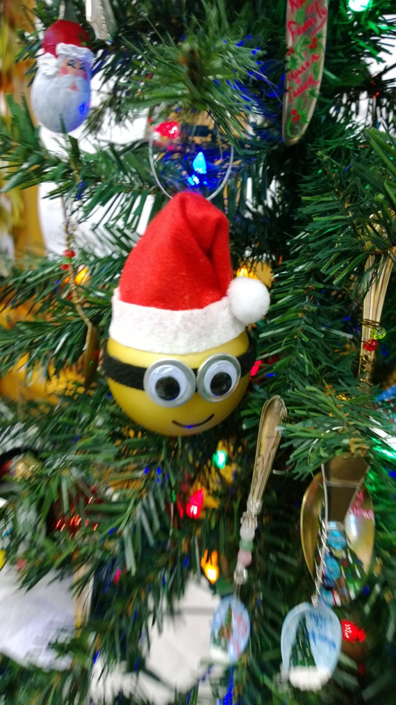 Santa Minion Ornament