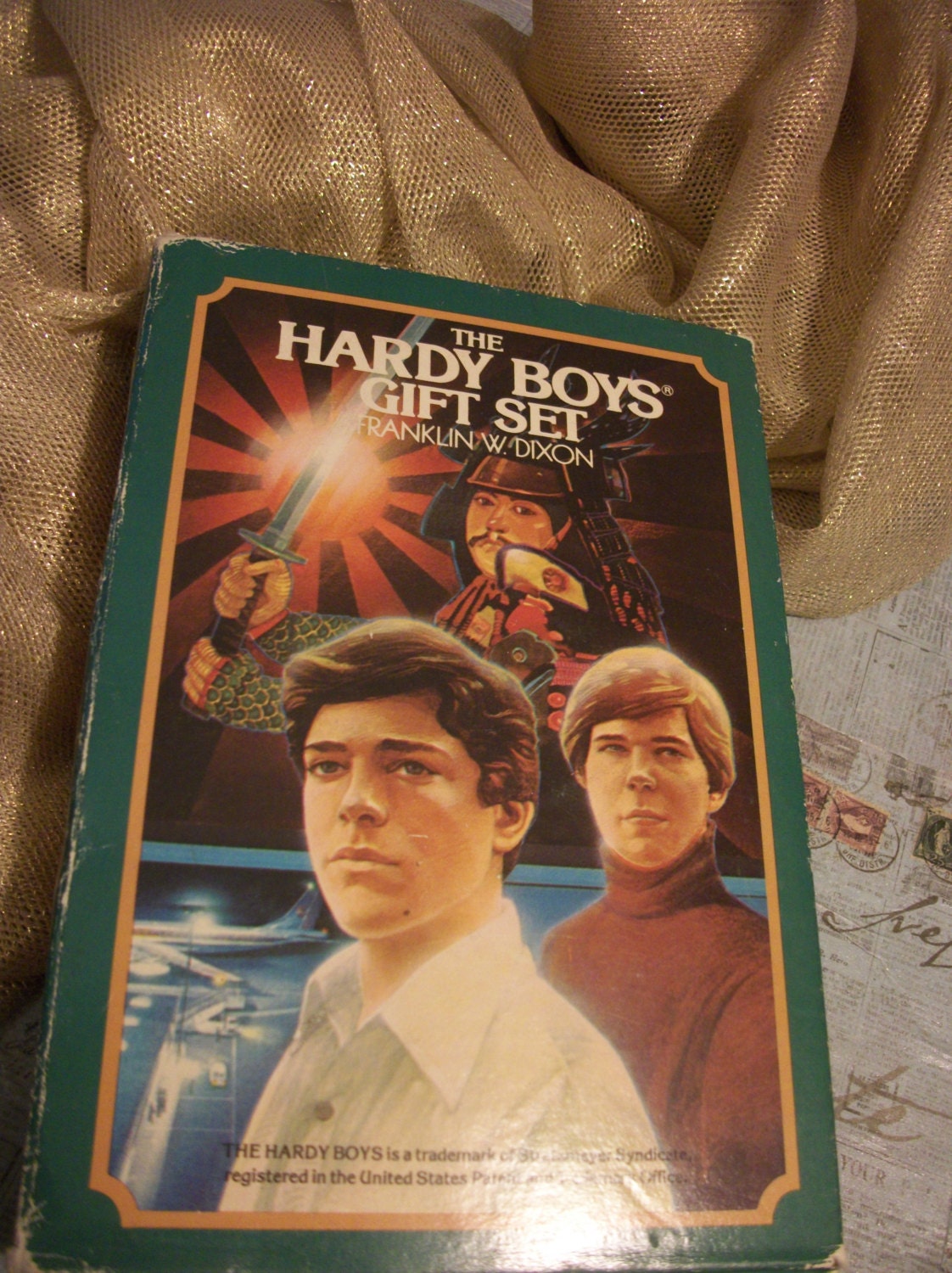 The Hardy Boys 4 Vintage Books in Djs The Tower Treasure etc. Circa 1950 The Hardy Boys 4 Vintage Books in Djs The Tower Treasure etc. Circa 1950
