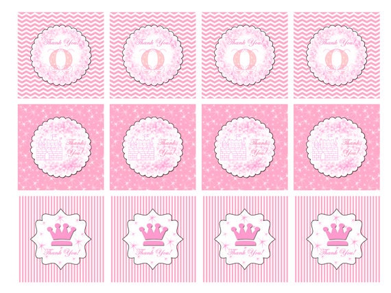 Princess Banner DIY Printable Birthday Banner and Baby