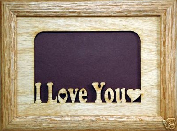 I Love You Picture Frame 5x7