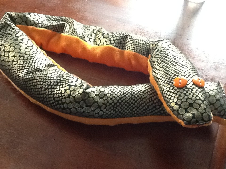 weighted snake toy