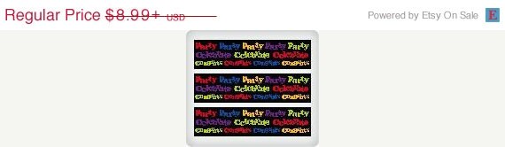 SUMMER SALE GRAD Party - Celebrate Borders Edible Image Cake Topper Il_570xn