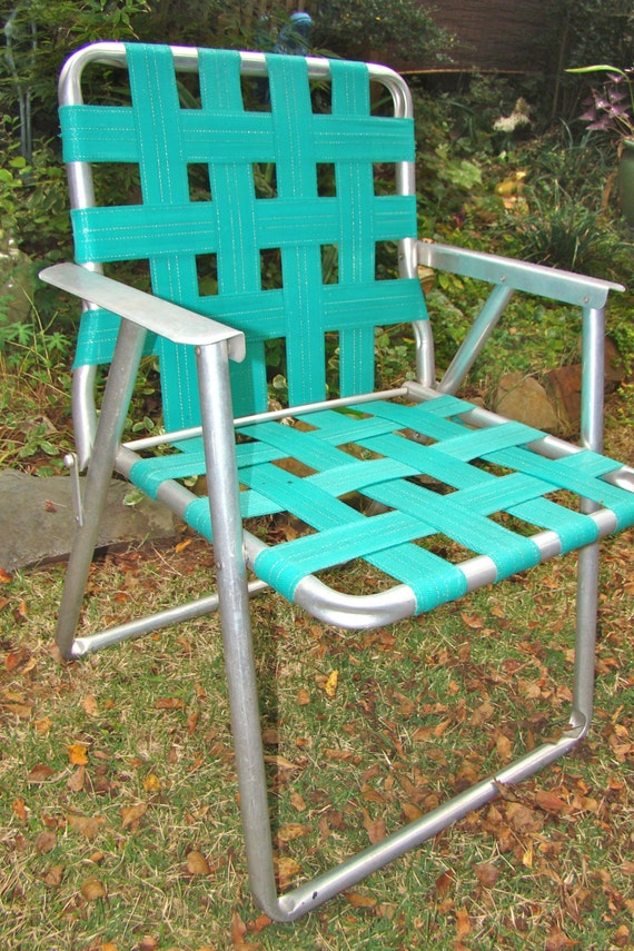 are aluminum webbed lawn chairs comfortable