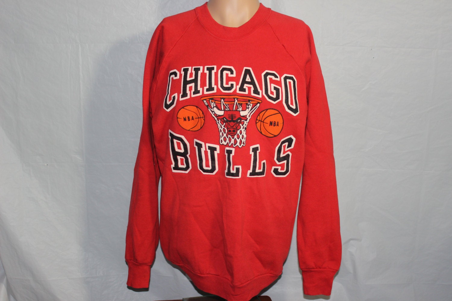 Vintage Chicago Bulls Crewneck Sweatshirt L