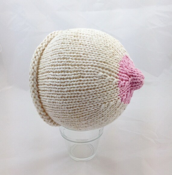 Breast hat linen and cotton newborn baby nursing by SimplyTatas