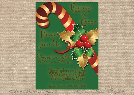 christmas party invitation handmade digital invite christmas christmas party invitation handmade digital invite christmas