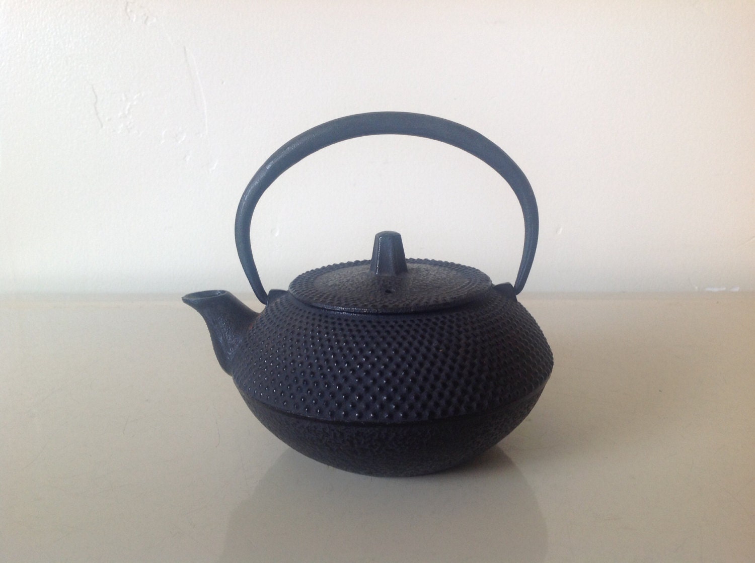 Vintage Tetsubin Japanese Cast Iron Tea Pot Tea Ceremony