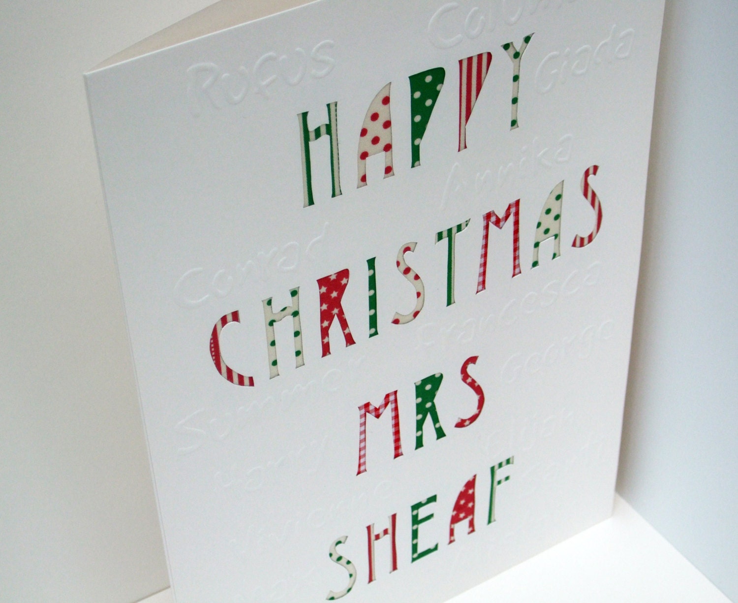 Best Of 40 Large Christmas Card
