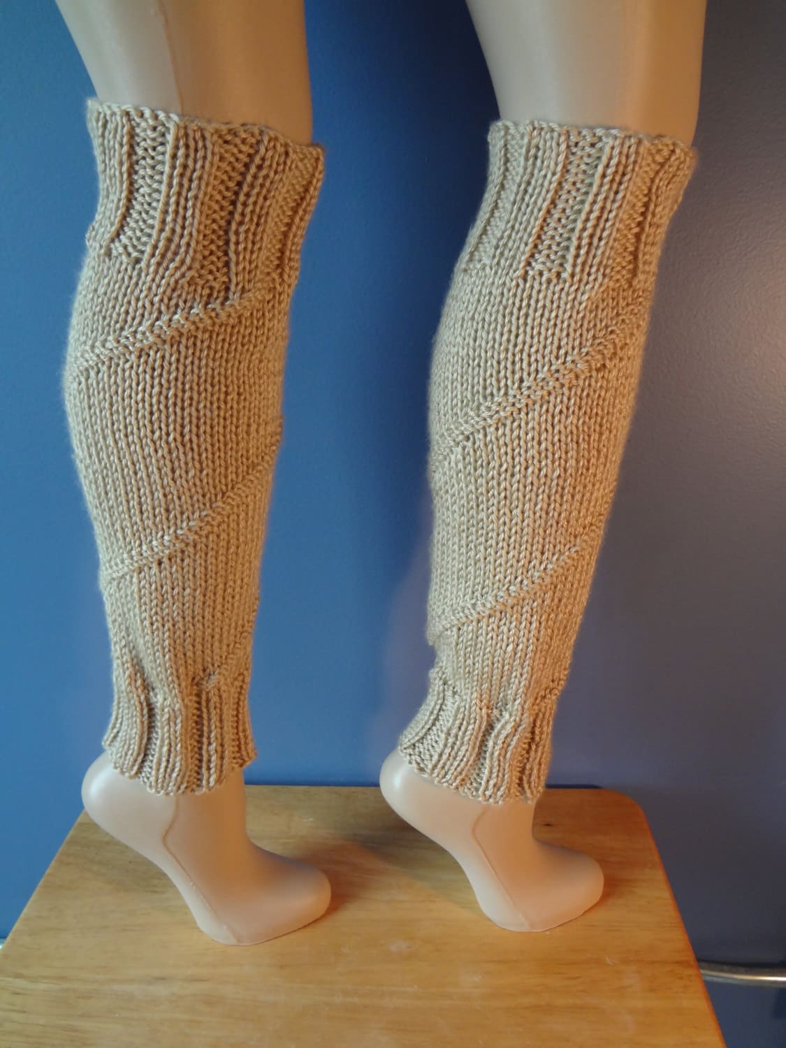 Hand Knit Leg Warmers Adult Size