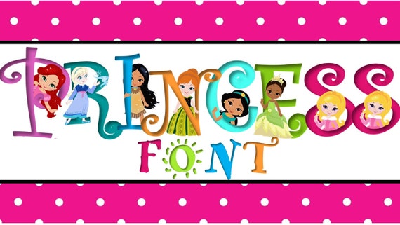 FONTS Princess Font Commercial and Personal use