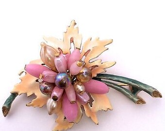 signed florenza brooch