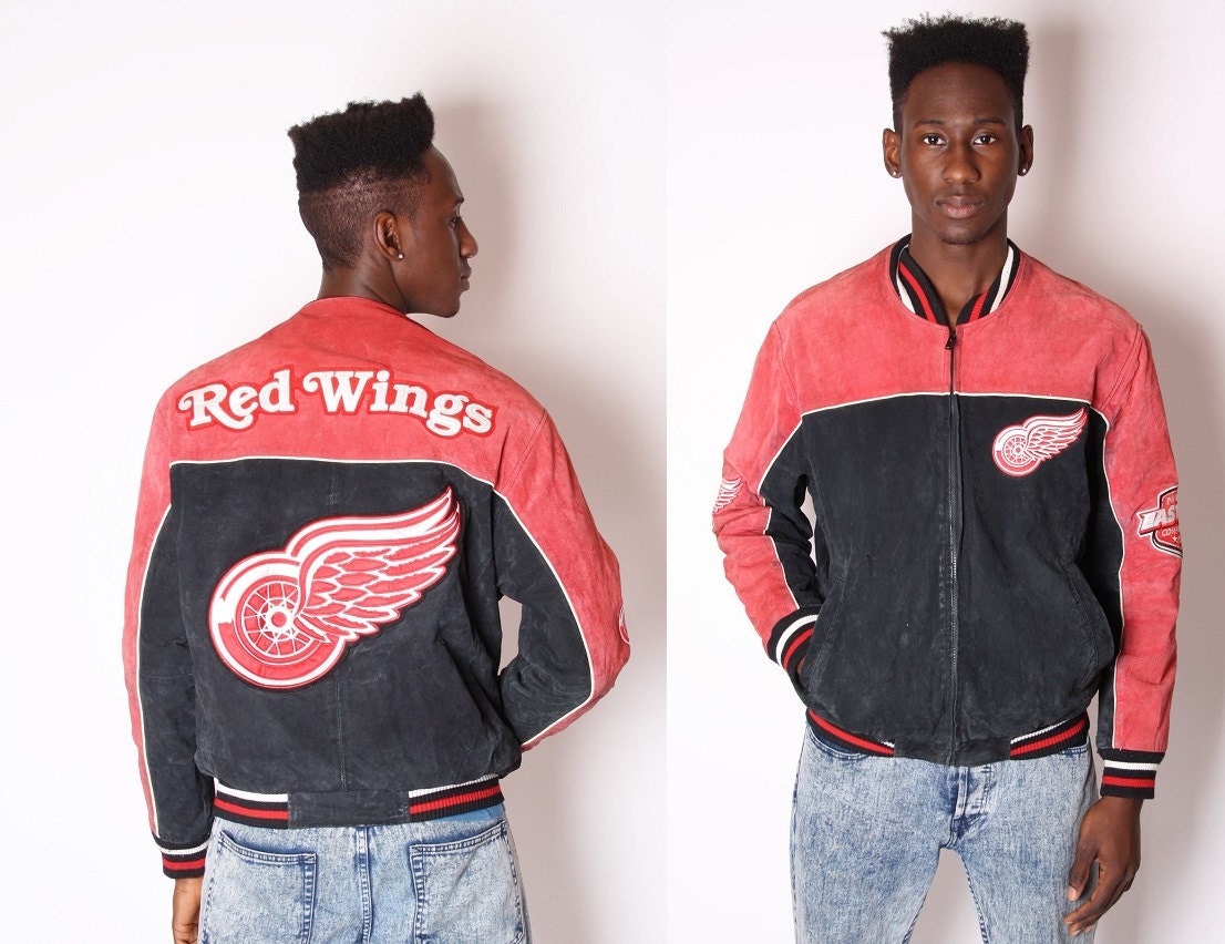 Detroit Red Wings Bomber Jacket NHL Detroit Red Wings