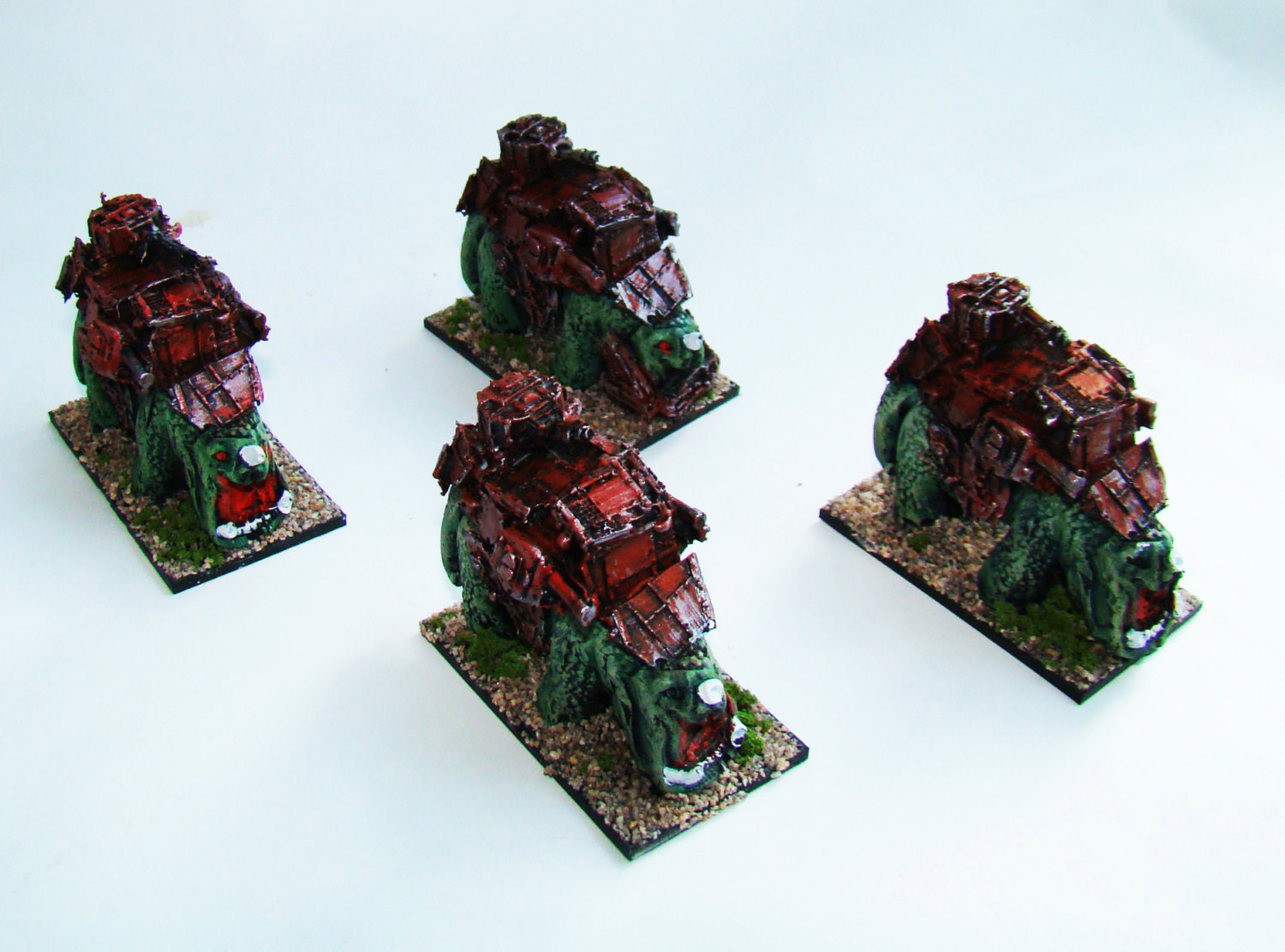warhammer 40k epic ork squiggoth by custommodels on Etsy
