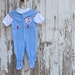 80's Vintage baby boy Baseball suit, .  Tiny Tots Original brand.