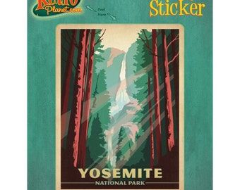 Yosemite National Park California Vinyl Sticker - #47946