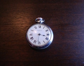 Vintage 1976 Ingersoll Pocket Watch. GT Britain Made. Working movement ...