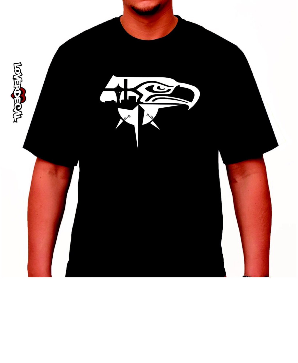 Seattle Sports Team MASHUP TShirt Seahawks Mariners by ShirtSavvy