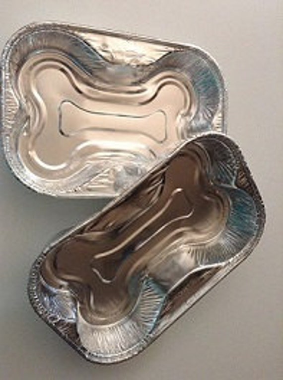 Items similar to Cake Pan Aluminum Foil (10" x 7" x 2") DOG BONE SHAPE