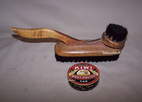 how to shine boots with kiwi shoe polish