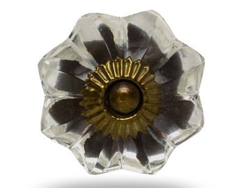 glass knob dresser decorative clear pull furniture