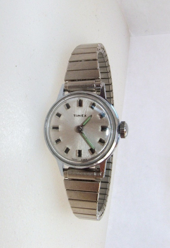 Vintage Ladies 1968 Timex Wind Up Watch by HanysVintageWatches