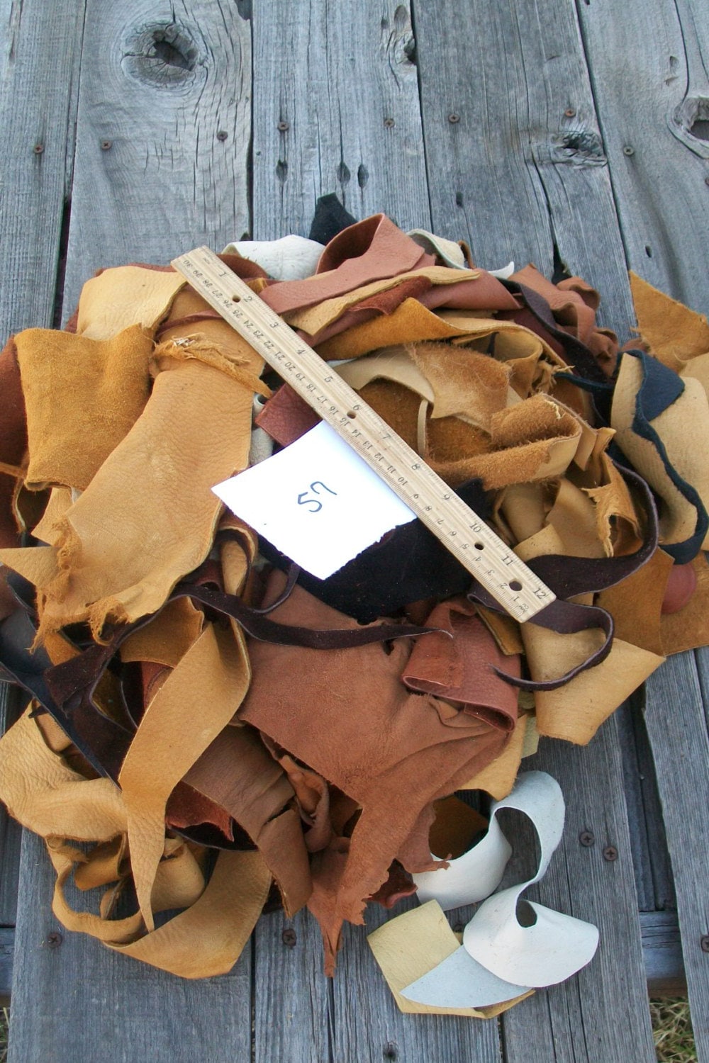 Scrap Leather Assorted Leather Scraps Craft Leather Scraps