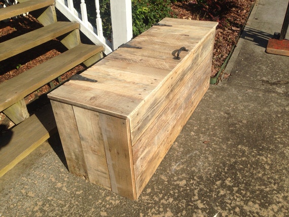 Extra Large Hope Chest | Wooden Trunk | Rustic Chest | Pallet Chest