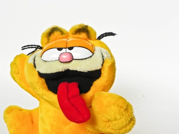 80s garfield plush