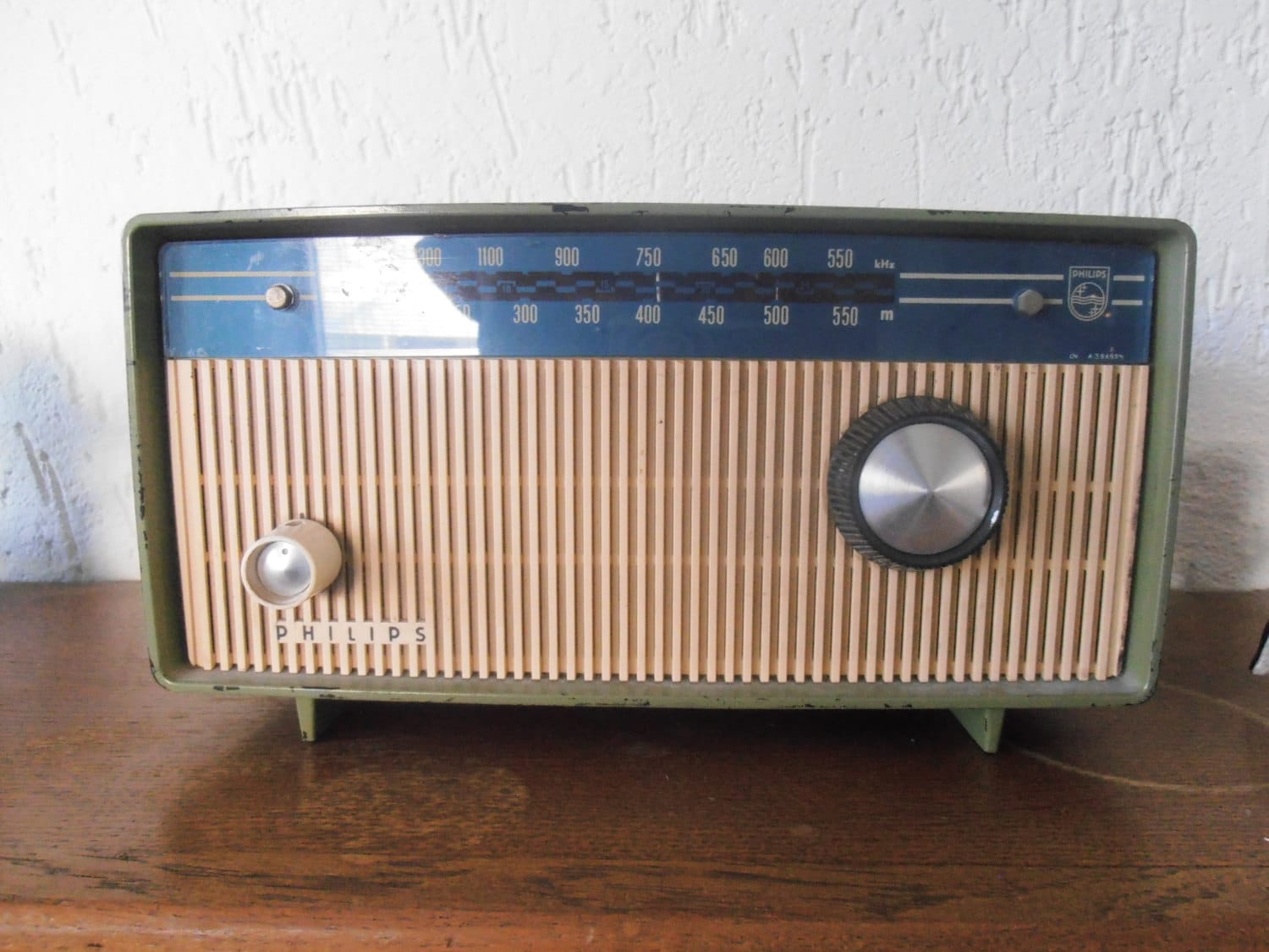 Original vintage radio made by Philips 1960s