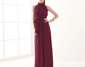 ... Long Dress Lightweight Sundress Wedding party dress bridesmaid gown