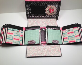 Boxed Gatefold Mini Album Pattern with Video Tutorial