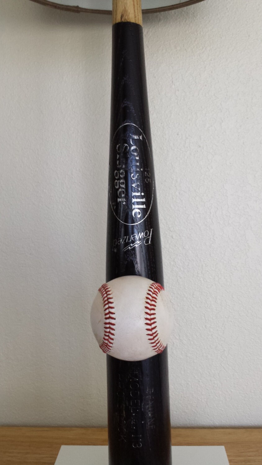 BASEBALL BAT LAMP Sports Lamp Man Cave Lamp Boy's Room