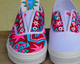 Popular items for Hand Painted vans on Etsy