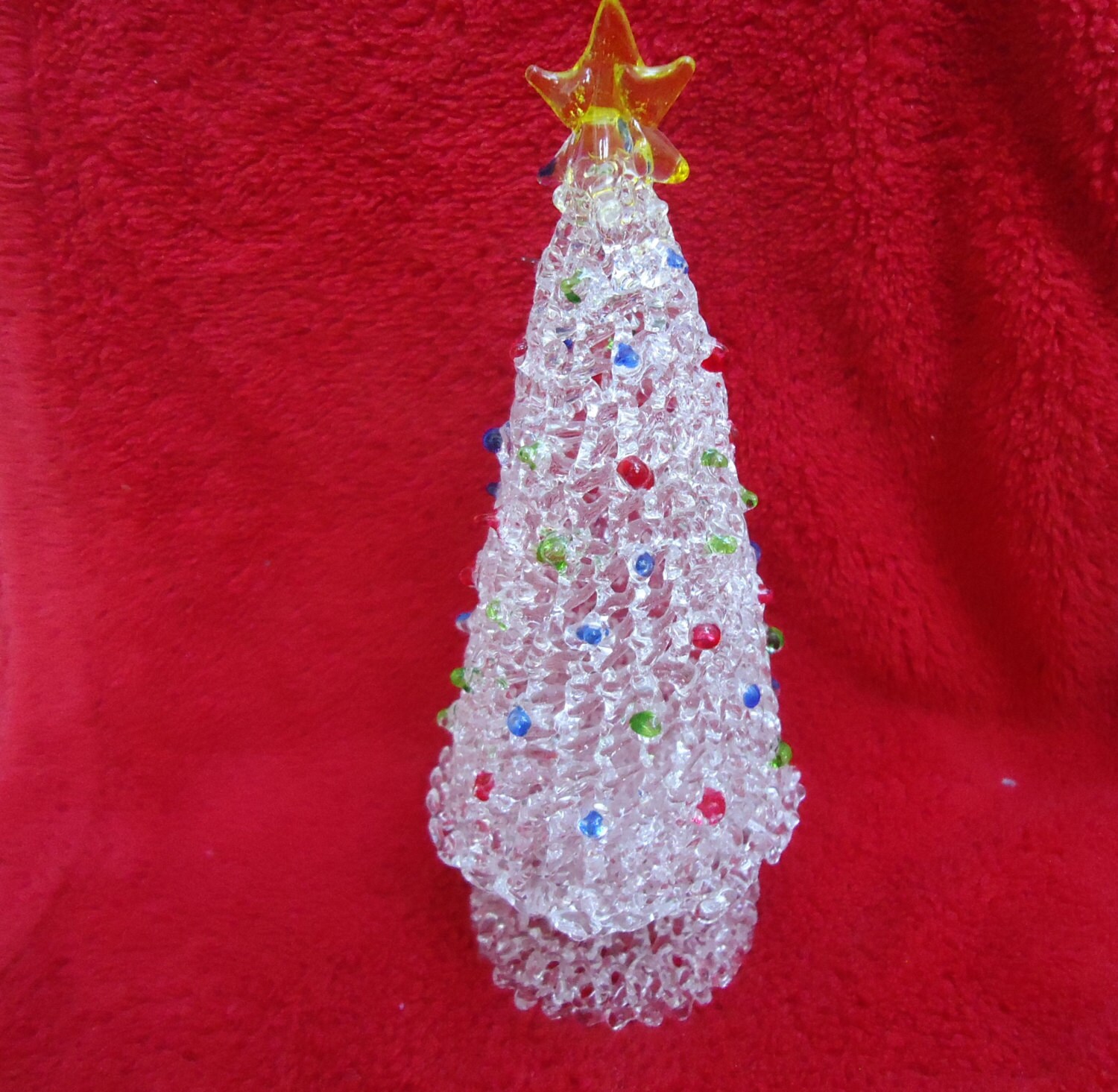 spun glass christmas tree table decoration spun glass christmas tree table decoration