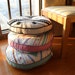 Handmade 100% cotton cushion ,floor pouf ,floor cushion, kids floor pouf, round pouf