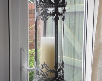 Decorative Hanging Hurricane Lantern